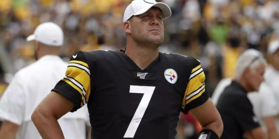 Geht in seine 18. Saison bei den Steelers: Quarterback Ben Roethlisberger. Foto: Gene J. Puskar/AP/dpa