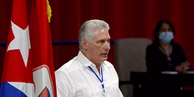 Kubas Präsident und KP-Parteichef Diáz-Canel Kubas Präsident und KP-Parteichef Diáz-Canel