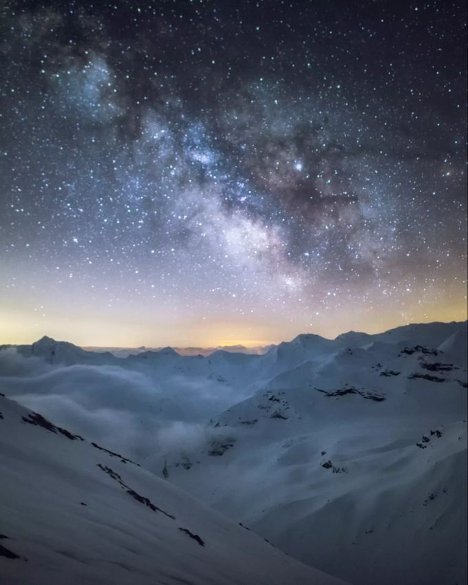 Blick von Britanniahütte Blick von Britanniahütte