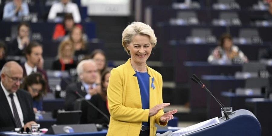 Ursula von der Leyen im EU-Parlament