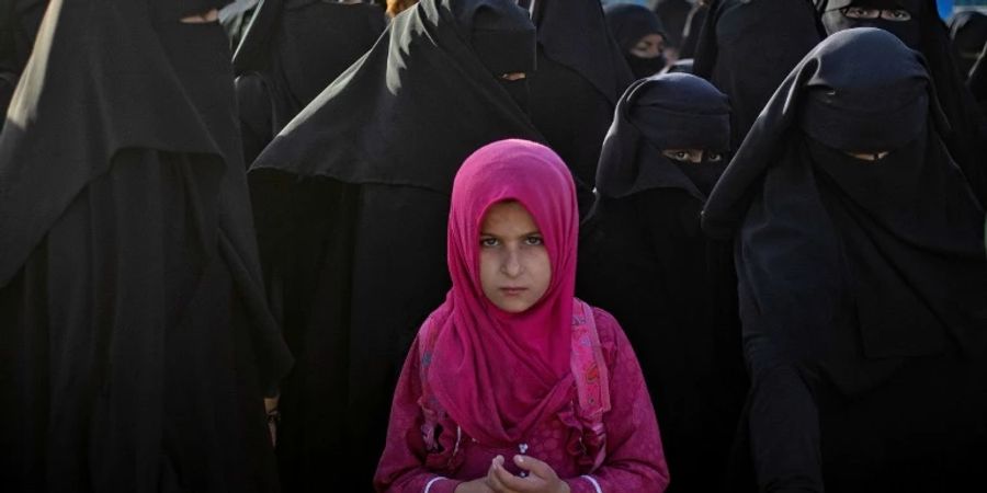Lager für IS-Anhängerinnen und deren Kinder in Syrien