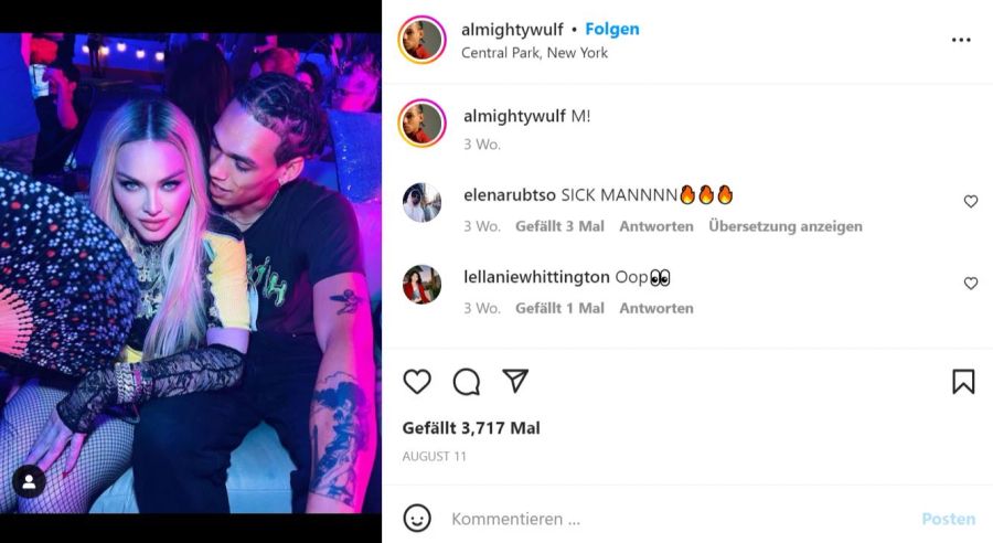 Madonna hat sich von Andrew Darnell getrennt.