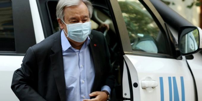 Guterres in Lwiw Guterres in Lwiw