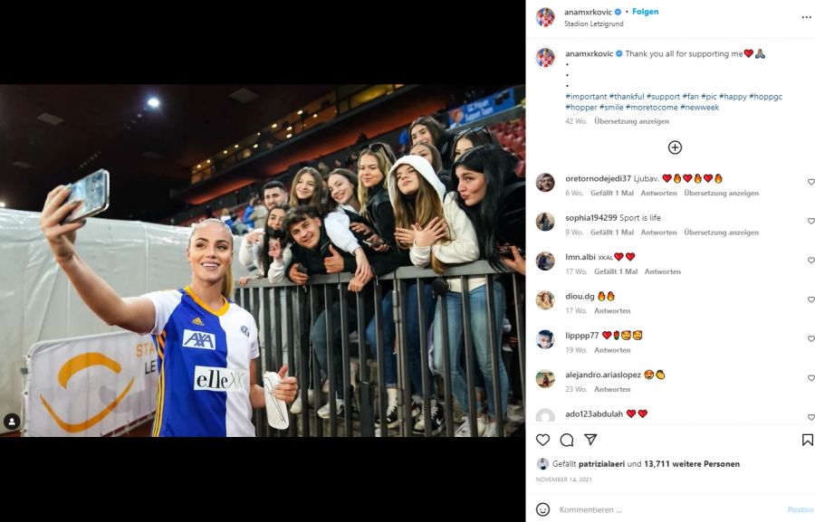 Fussballerin Ana Markovic hat jetzt schon absoluten Influencer-Status.