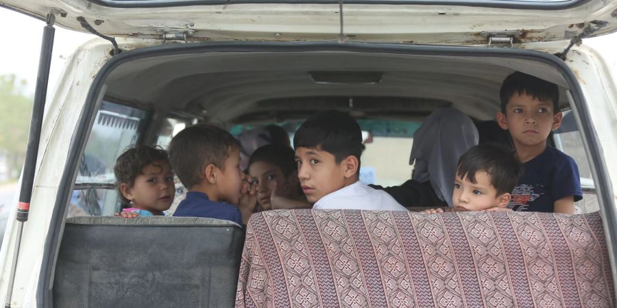 Binnenvertriebene Kinder sollen aus Kabul in ihre Heimatprovinzen zurückgeschickt werden.