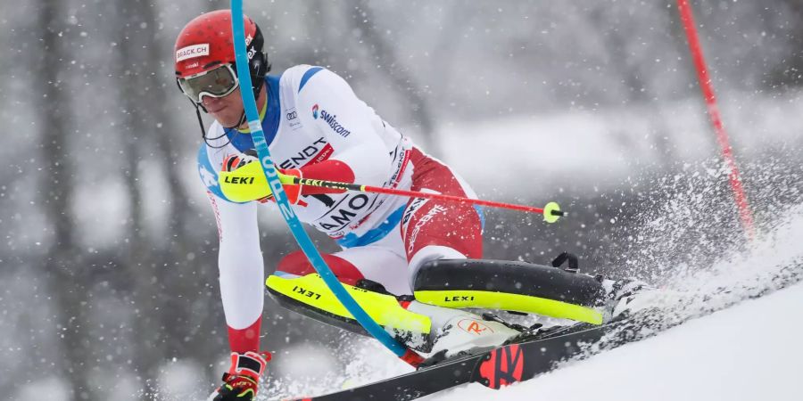 Slalom Chamonix Ramon Zenhäusern