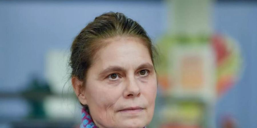 Sarah Wiener: «Alles wird gut.». Foto: Patrick Pleul/dpa-Zentralbild/dpa