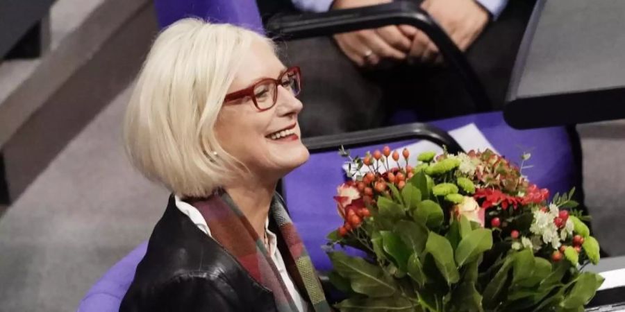 Dagmar Ziegler (SPD) ist neue Bundestagsvizepräsidentin. Foto: Michael Kappeler/dpa