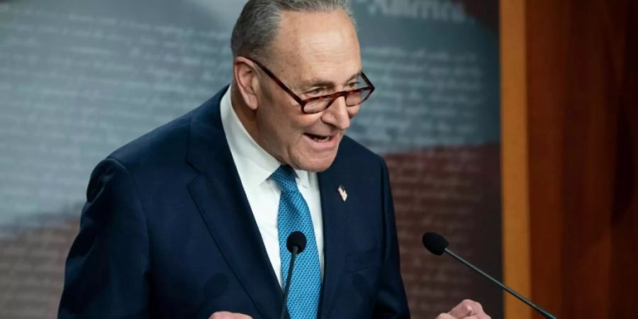 Der Anführer der Demokraten im US-Senat, Chuck Schumer