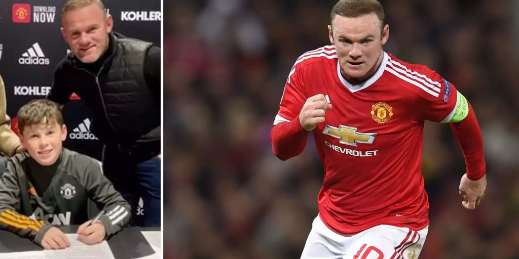 Wayne Rooney Sohn 11 Unterschreibt Ersten Profi Vertrag