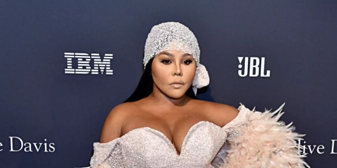 Die Rapperin Lil' Kim. Lil' Kim