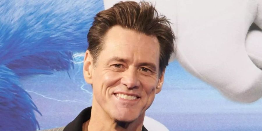 Schauspieler Jim Carrey Anfang 2020 in Berlin. Foto: Annette Riedl/dpa