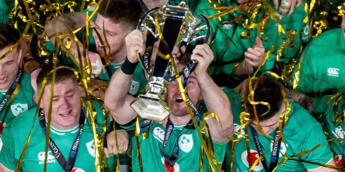 Rugby - Irland erfolgreicher Titelverteidiger in Dublin