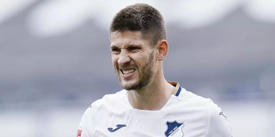 Fehlt Hoffenheim auch in Gent: Andrej Kramaric. Foto: Uwe Anspach/dpa