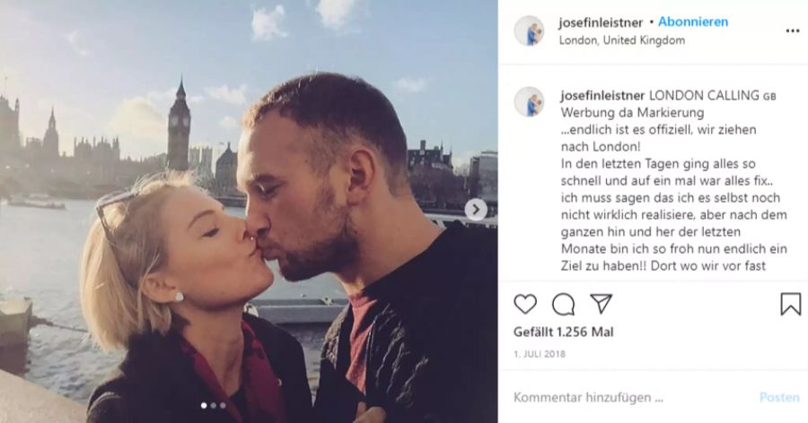 Toni und Josefine Leistner wohnten etwas mehr als ein Jahr in London.