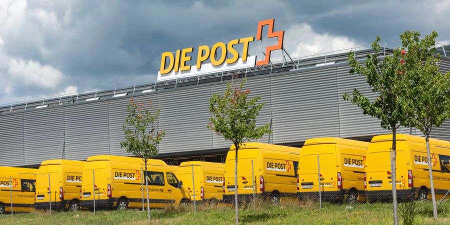 Das grösste Paketzentrum der Schweiz in Härkingen (SO).