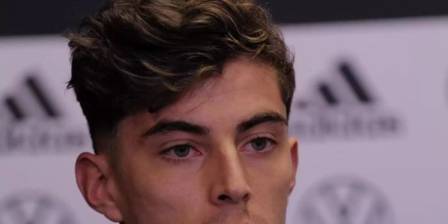 Soll im Nationalteam langsam eine Position finden: Kai Havertz. Foto: Philipp Reinhard/DFB/dpa
