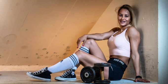 Healthcoach und Fitnessmodel Carmen Haenggi. Carmen Haenggi
