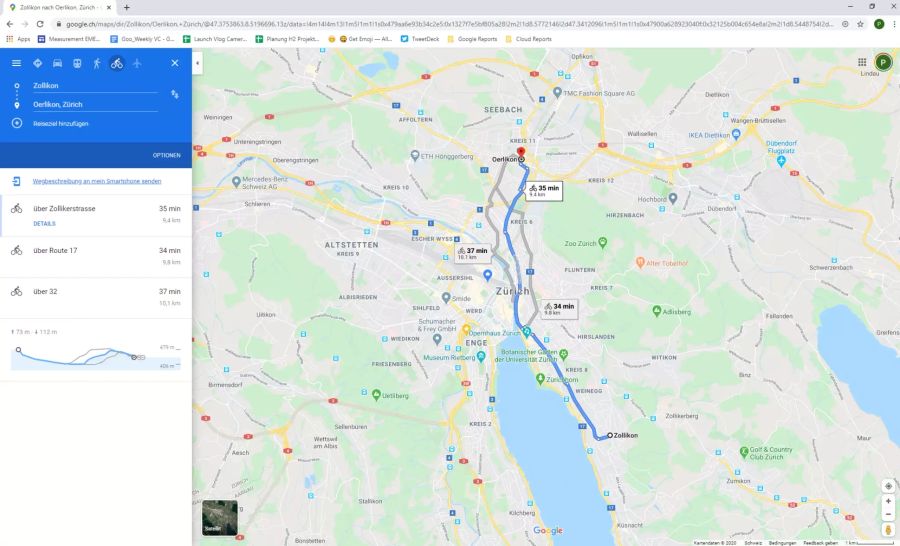 Google Maps Desktop