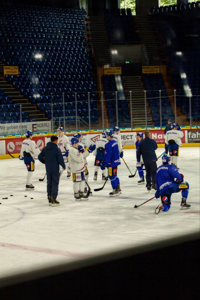 Training des EHC Kloten