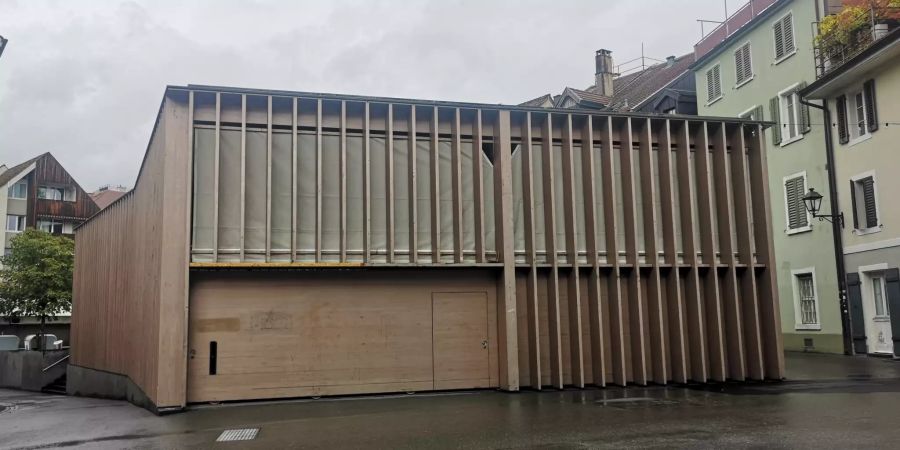 Die Markthalle in Aarau.