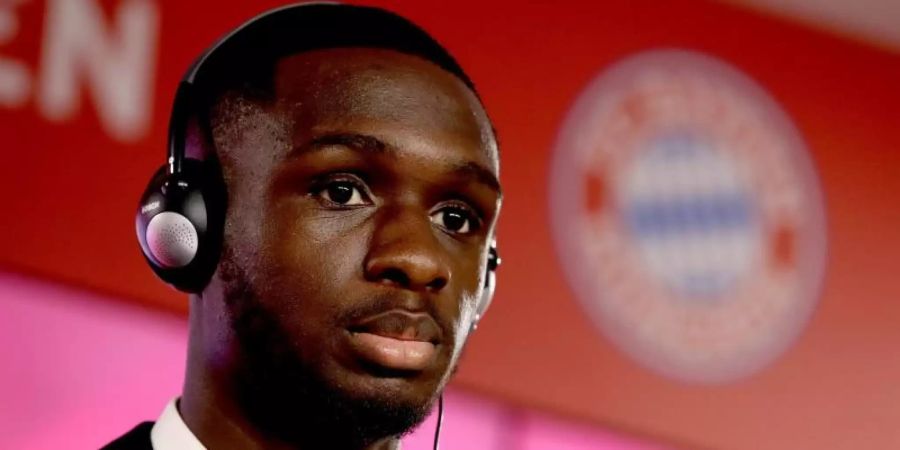 Wird dem FC Bayern zum Saisonstart fehlen: Neuzugang Tanguy Nianzou. Foto: Alexander Hassenstein/Getty Images Europe/FC Bayern München/dpa