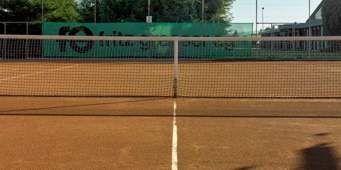 Tennisplätze werden saniert