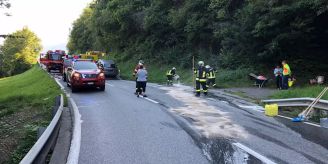 Malix GR - Auto geriet in Brand