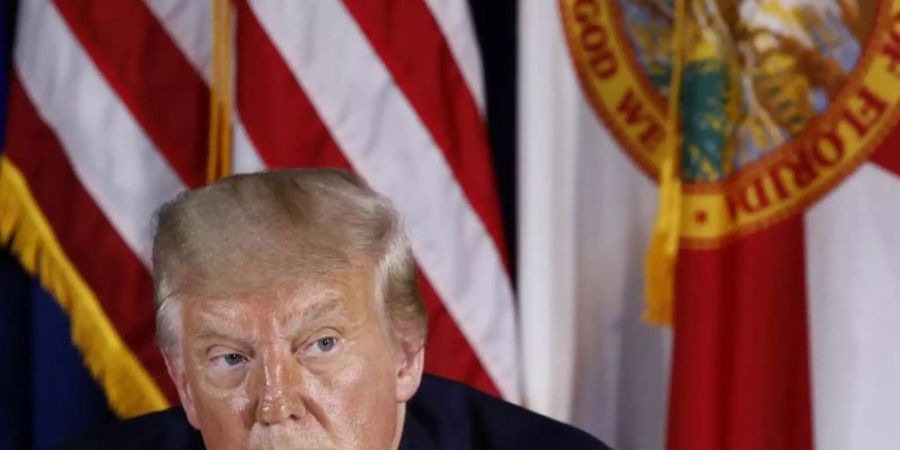 Donald Trump möchte beim anstehenden Nominierungsparteitag der US-Republikaner die Medien ausschliessen. Foto: Patrick Semansky/AP/dpa