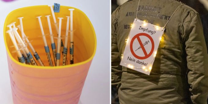 Eine Arztpraxis in Langenthal BE biete die Corona-Impfung wegen der Sicherheit und Wirksamkeit nicht an. Coronavirus