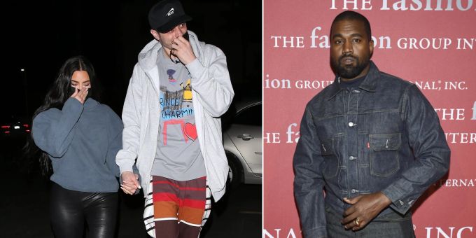 Eifersüchtiger Rapper - Kanye West droht Kims Neuem mit Prügel