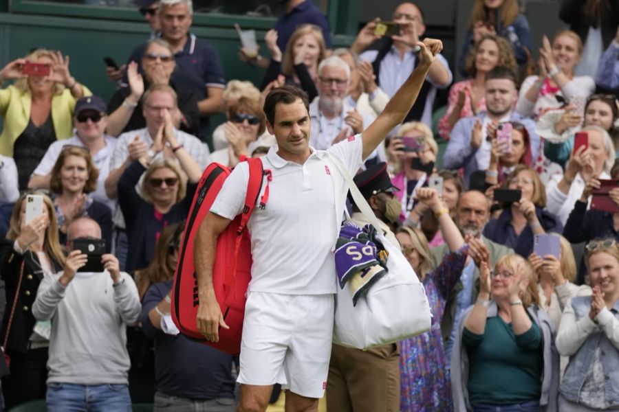 Letzten Juli absolvierte der «Maestro» in Wimbledon sein letztes Spiel auf der Tour.