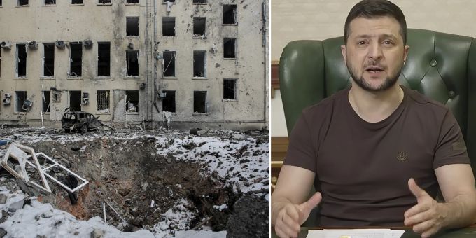 Ukraine-Ticker - Selenskyj vergleicht Russlands Krieg mit Holocaust