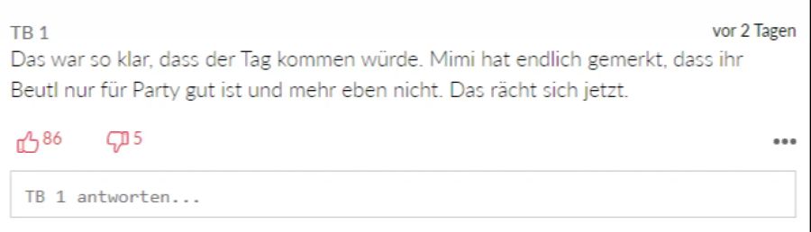 Dieser Leser glaubt, dass das Party-Leben des Ex-Bachelors die Beziehung zerstört hat.