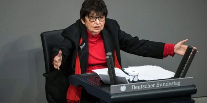 Holocaust-Überlebende Inge Auerbacher im Bundestag. auerbacher