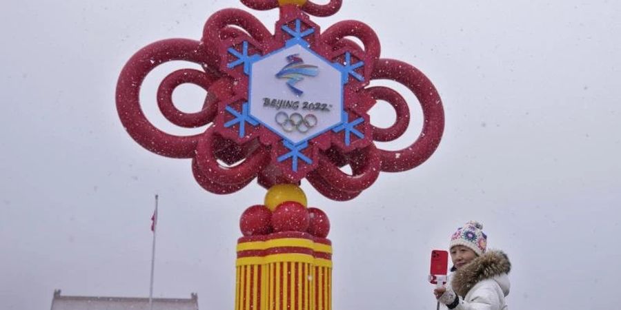 Die Olympischen Winterspiele 2022 finden in Peking statt. Foto: Andy Wong/AP/dpa