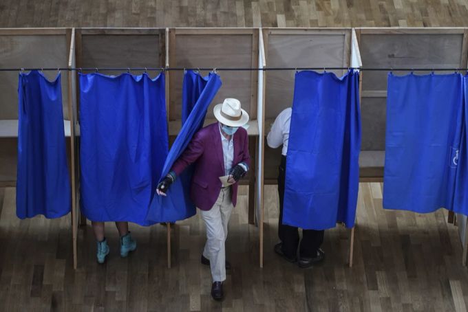Der erste Wahlgang der französischen Präsidentschaftswahlen steht an (Archivbild). Präsidentschaftswahlen Frankreich 2022