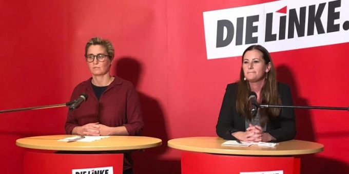 Die Co-Vorsitzenden der Linken, Susanne Hennig-Wellsow (l) und Janine Wissler (Archivbild). Foto: Jörg Ratzsch/dpa Die Co-Vorsitzenden der Linken, Susanne Hennig-Wellsow (l) und Janine Wissler (Archivbild). Foto: Jörg Ratzsch/dpa