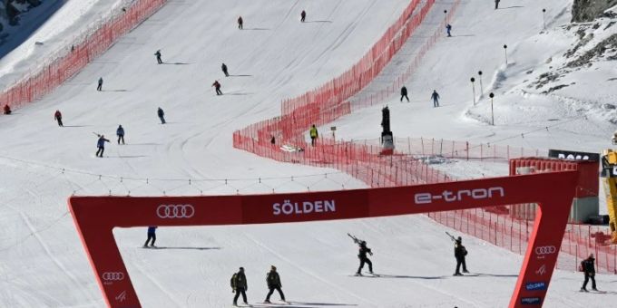 Skipiste in Sölden