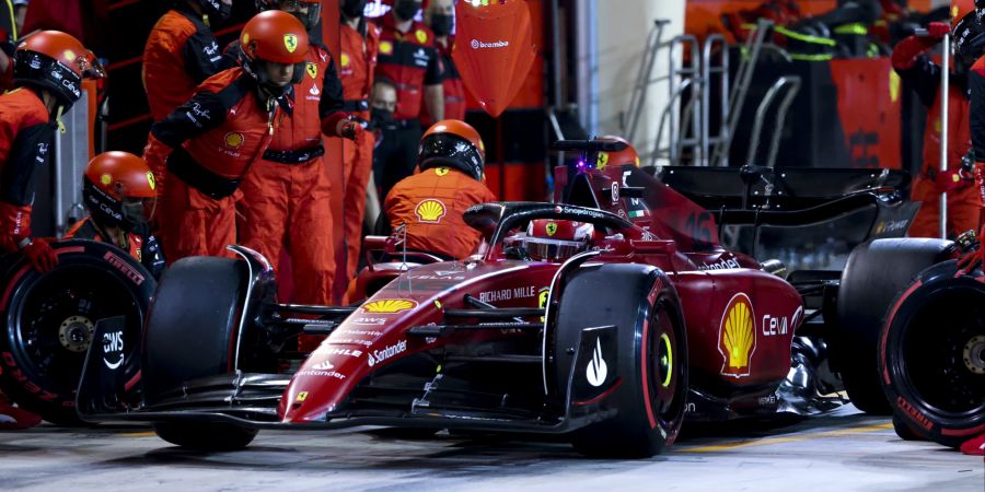 Formel 1 Leclerc Ferrari