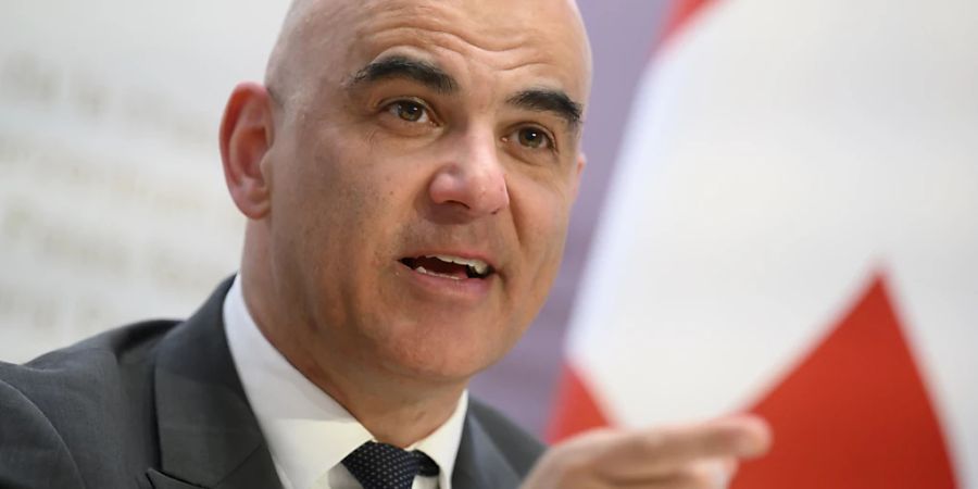 Alain Berset Coronavirus