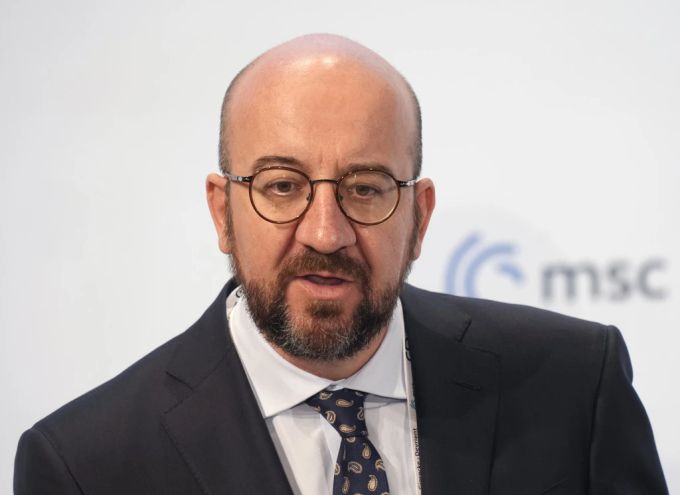 Verurteilt den Angriff im Ukraine Konflikt: EU-Ratspräsident Charles Michel, hier an der Münchner Sicherheitskonferenz am 20. Februar 2022. Ukraine Konflikt