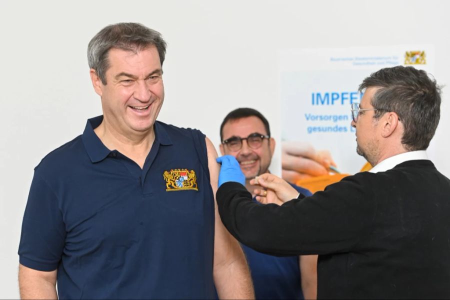 Markus Söder Impfung
