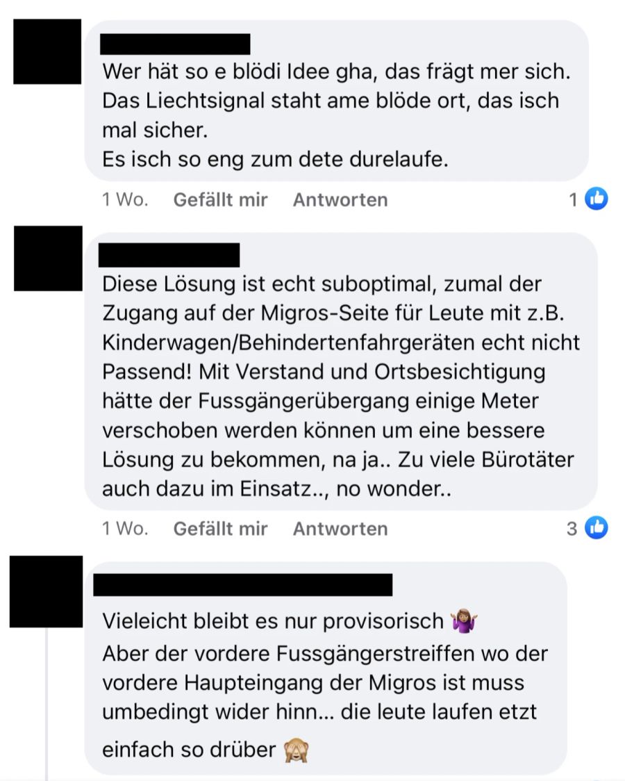 Bei den Bewohnern von Adliswil ZH sorgt die neue Verkehrslösung für Unverständnis.