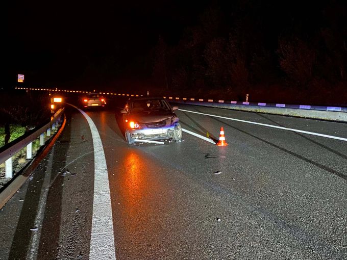 Unfallfahrzeug.