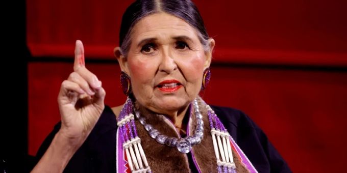 Sacheen Littlefeather im September in Los Angeles Sacheen Littlefeather