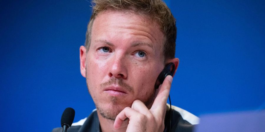 Erwartet vom Spiel gegen den FC Augsburg eine Ausbeute von drei Punkten: Trainer Julian Nagelsmann.