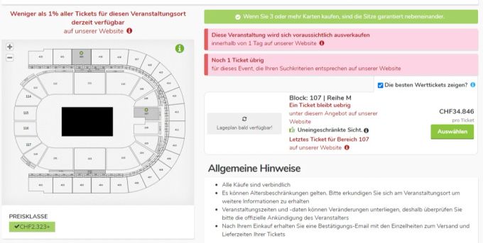 Auf der Schwarzmarkt-Plattform steigen die Preise für den letzten Auftritt von Roger Federer. Roger Federer