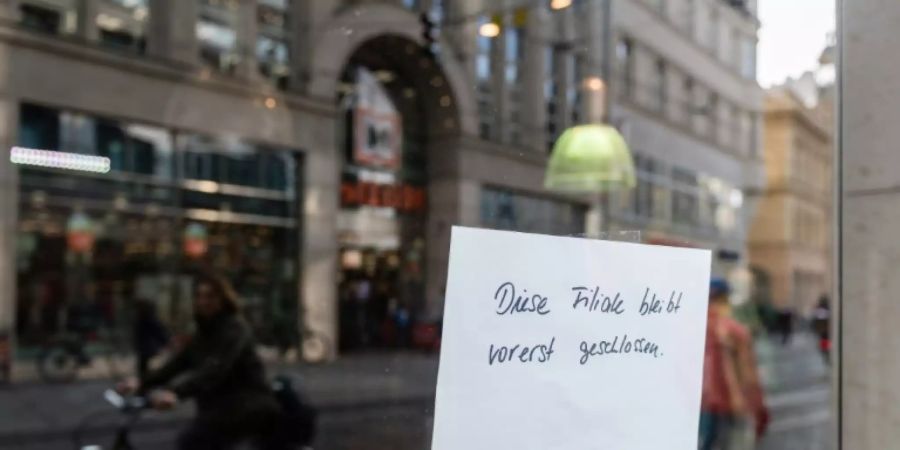 «Diese Filiale bleibt vorerst geschlossen»