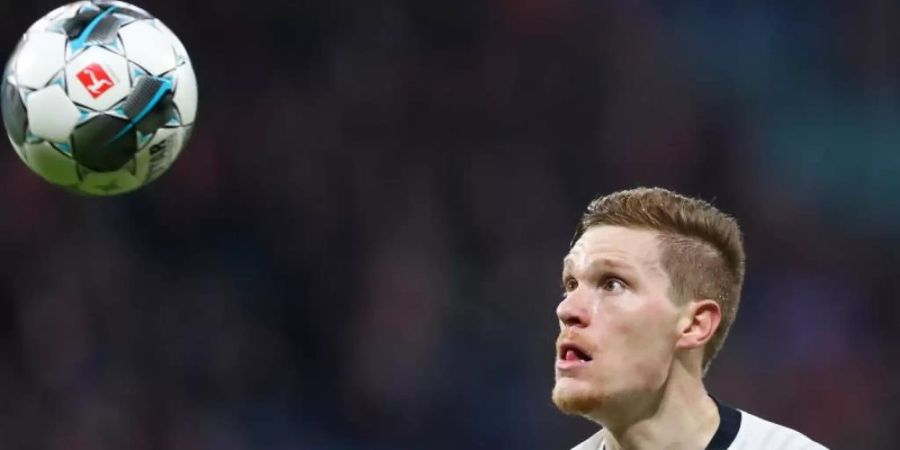 Unterstützt in der Corona-Krise eine Hilfsaktion von Nationalspieler-Kollegen: Marcel Halstenberg von RB Leipzig. Foto: Jan Woitas/zb/dpa